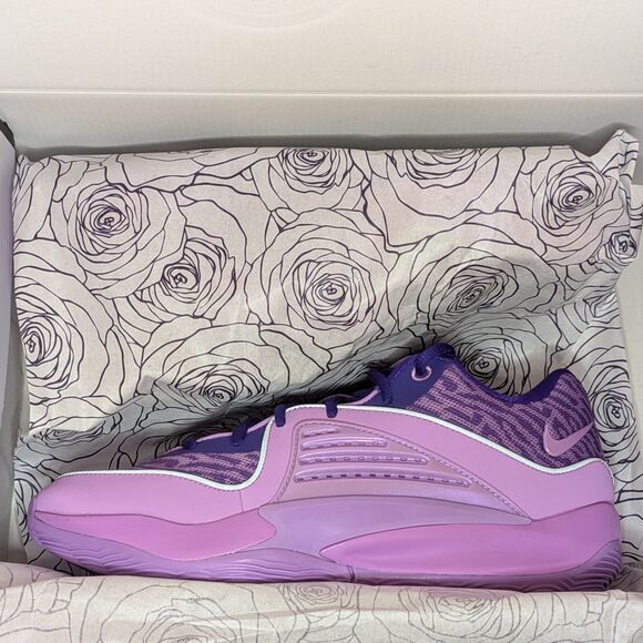 Nike KD 16 B.A.D. Men\'s 14 Field Purple Fuchsia Basketball Shoes DV2917-500